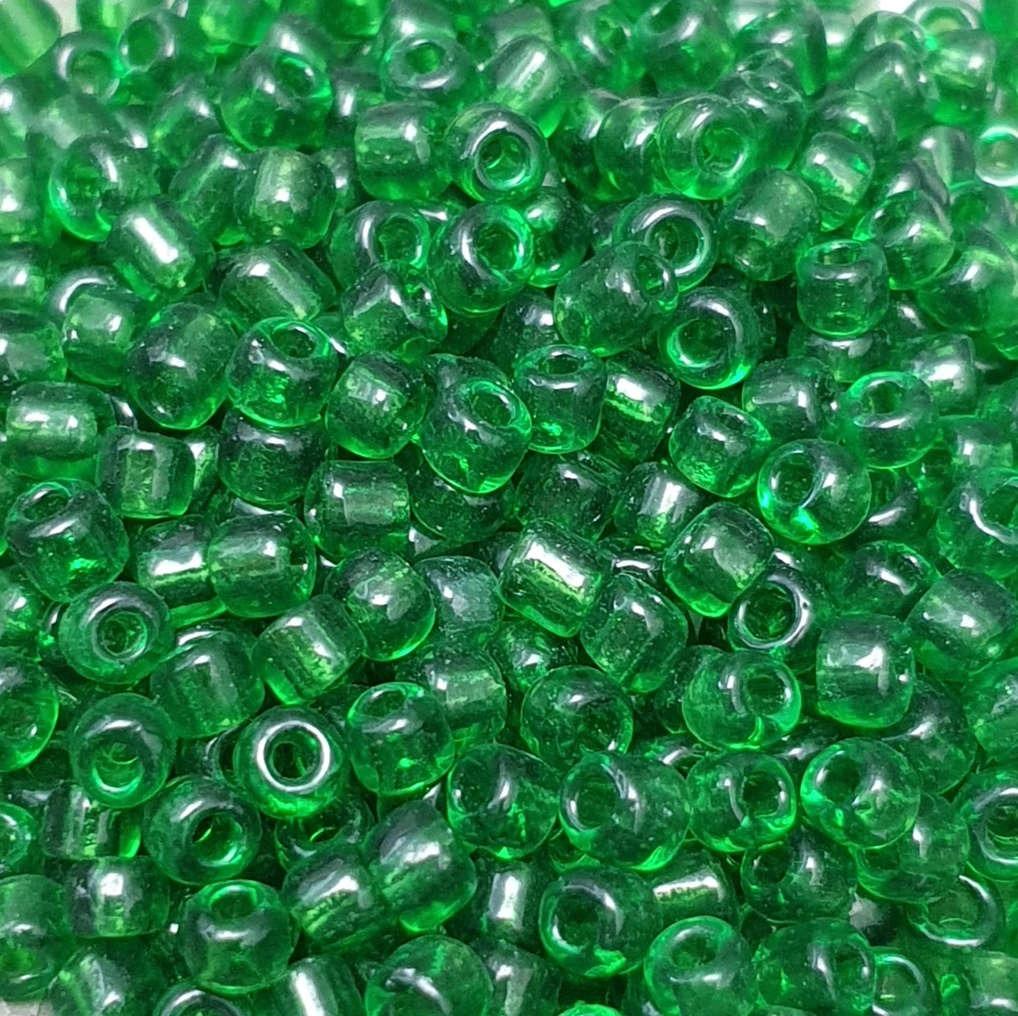 20g Rocailles transparent in verschiedenen Größen & Farben, von 2,6 bis 4mm, für Perlentiere & Schmuck