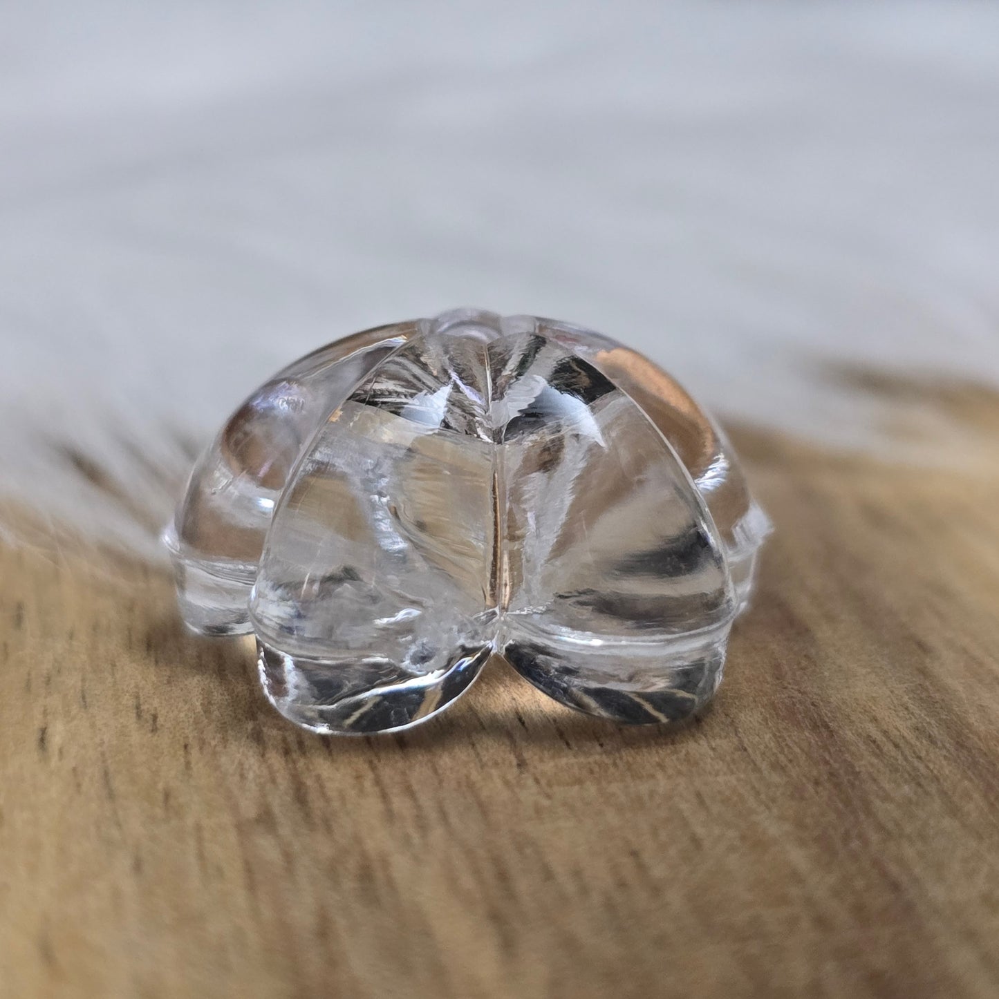 Klar transparente Acryl-Blumenperlen (18 mm) mit glänzender Oberfläche. Die filigrane Blütenform verleiht Schmuckstücken und Dekorationen eine elegante Note. Mit einem 3,5 mm großen Fädelloch lassen sie sich leicht auf Bänder oder Schnüre auffädeln. Ideal für DIY-Projekte, Hochzeiten oder Bastelarbeiten.