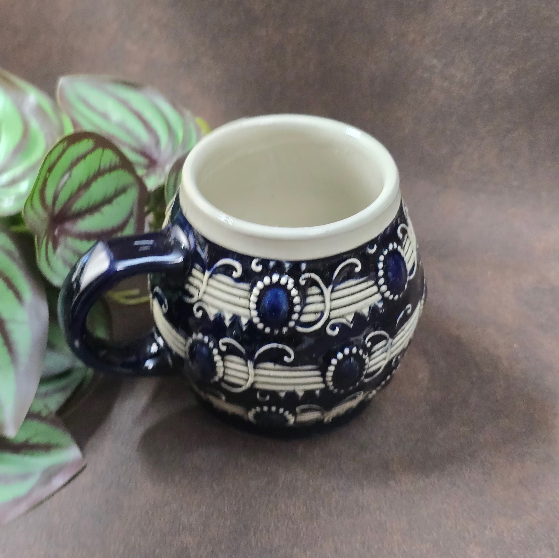 Authentischer Vintage Bierkrug 0,25 L von Merkelbach, Modell 3804. Westerwälder Keramik der 30er im Art Deco Stil – perfekt für Sammler & Deko.