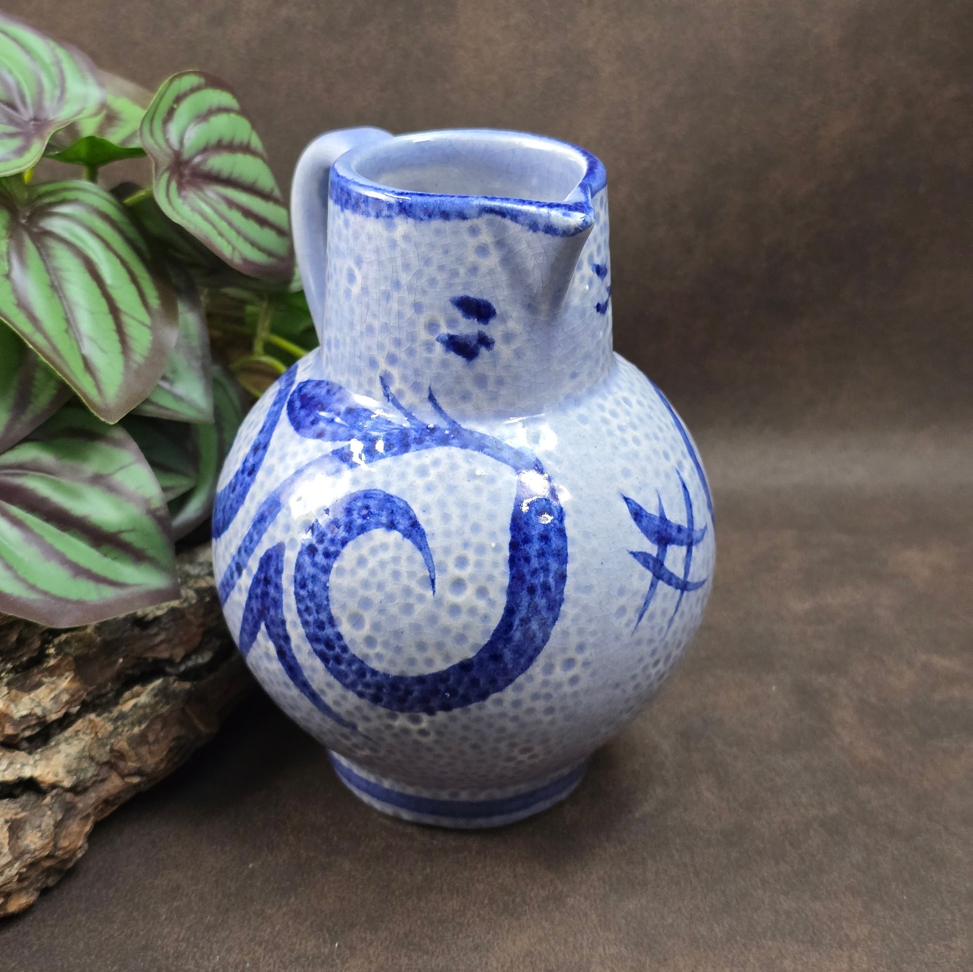 Scheurich Weinkrug mit 0,5L Volumen – Modell 418-14 aus den 1970er-Jahren. Ideal als Deko oder Gebrauchsobjekt. Sammlerstück in sehr gutem Vintagezustand.