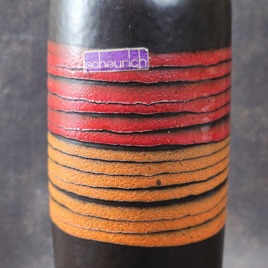 Scheurich Vase 200-28 · Mid-Century Original · Vintage Keramik 1970er