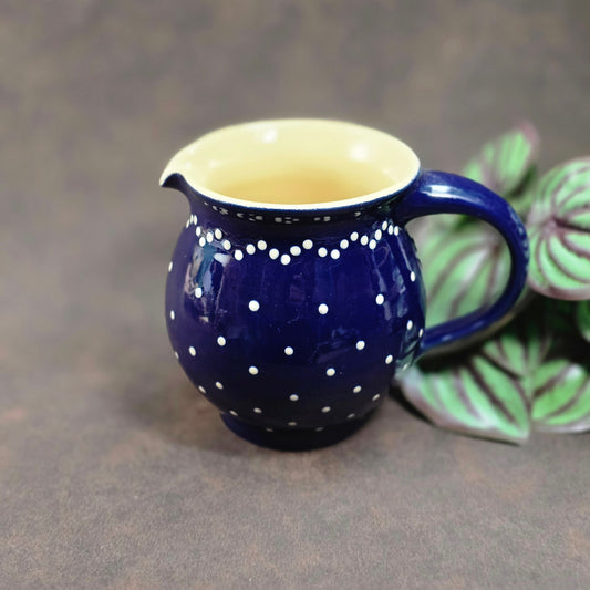 Bürgeler Sahnekrug im rustikalen Look – ca. 250 ml – Vintage-Keramik aus Deutschland (80er/90er Jahre)