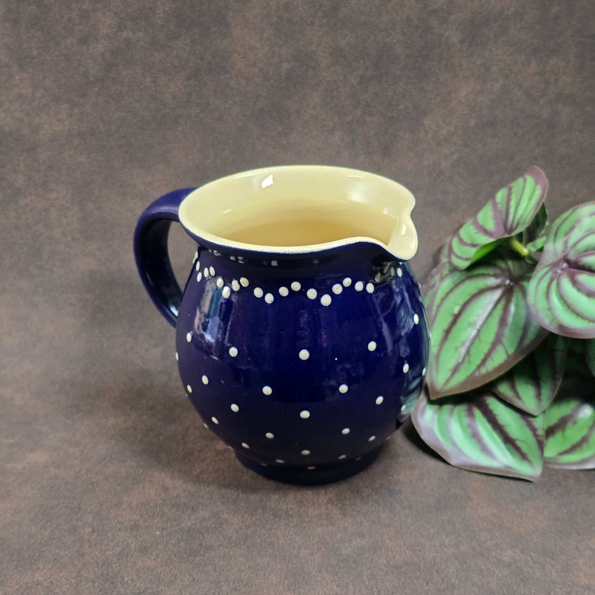 Bürgeler Sahnekrug im rustikalen Look – ca. 250 ml – Vintage-Keramik aus Deutschland (80er/90er Jahre)