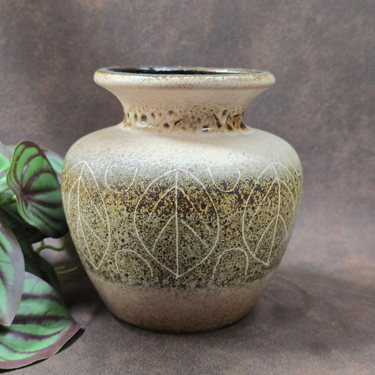 Original Scheurich 202-13, Fat Lava Dekor. 1970er Mid-Century-Klassiker, stilvoll und zeitlos. Ein Must-Have für Vintage-Fans und Sammler hochwertiger Keramik.