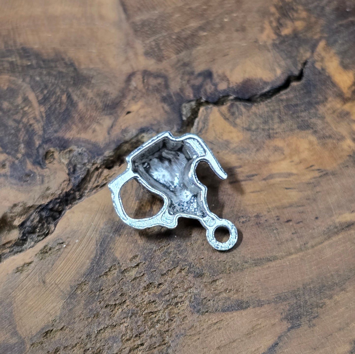 4 orientalische Kaffeekannen-Anhänger in Antik-Silber, ca. 19,3 mm – ideal für Schmuck, Charms, Ketten oder Taschenbaumler.