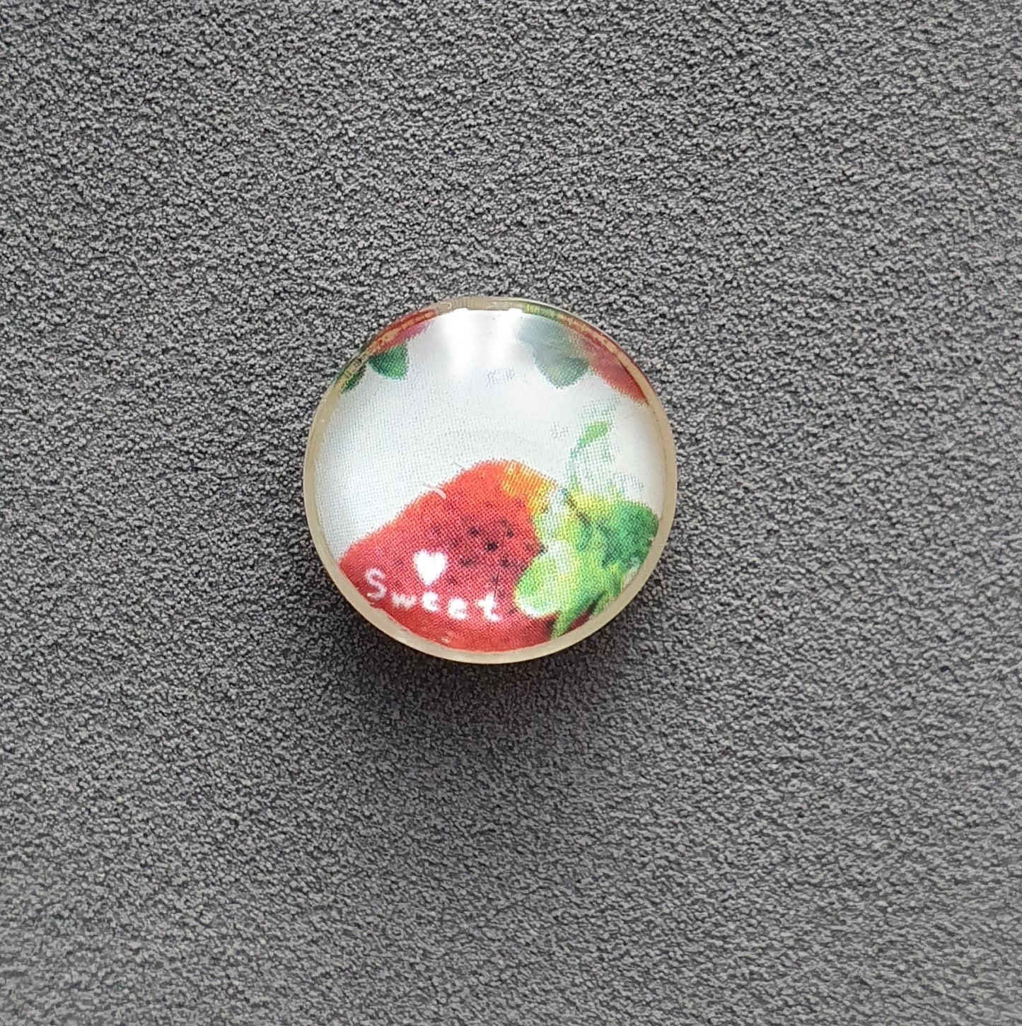 Cabochon aus Glas mit Motiv 16mm