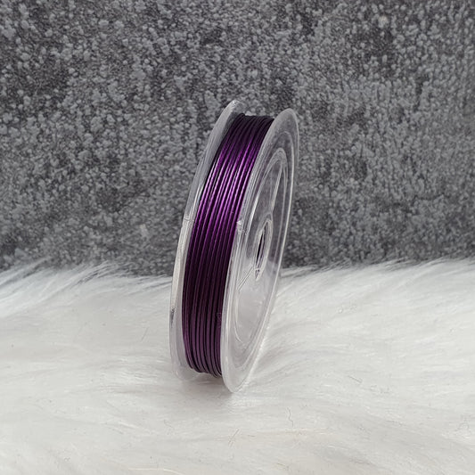 Rolle mit 10m Stahlseide , Schmuckdraht, 0.45mm