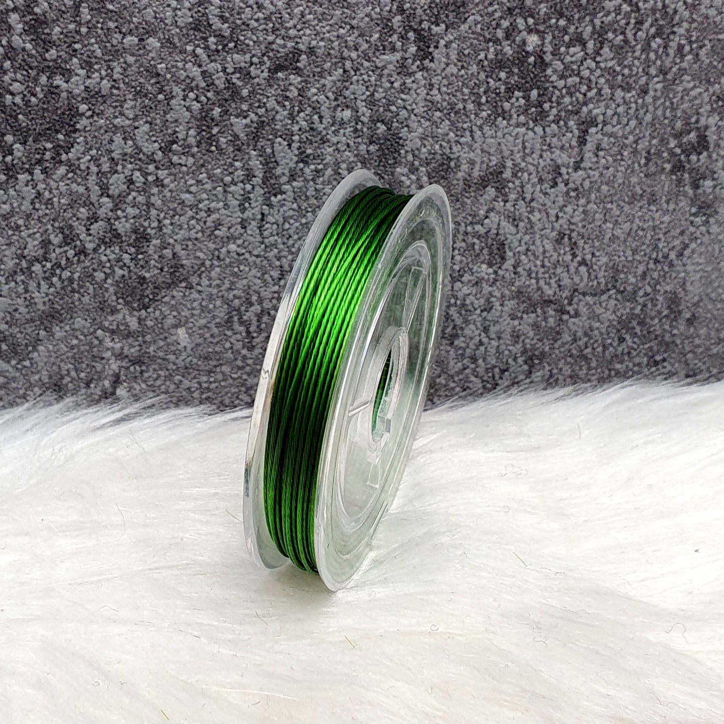 Rolle mit 10m Stahlseide , Schmuckdraht, 0.45mm