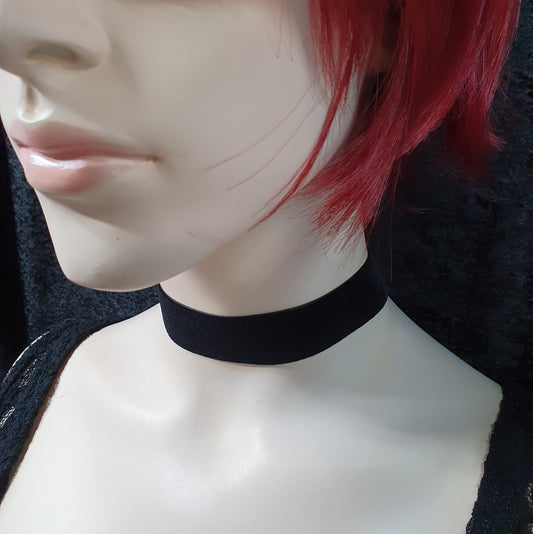Weicher Choker, Samt, verschiedene Farben, 2,5cm breit