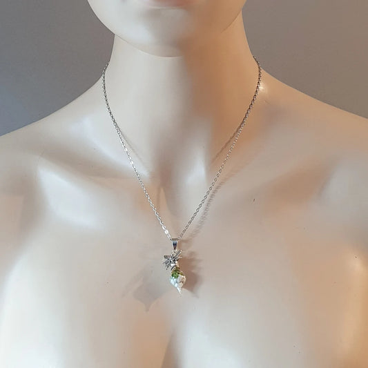 Anhänger Elfe, Naturgeister, Phiole, Wunscherfüllung, gute Fee