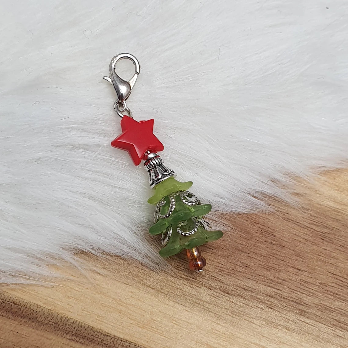 Charms Anhänger, Tannenbaum, Baum, Tanne, Grün