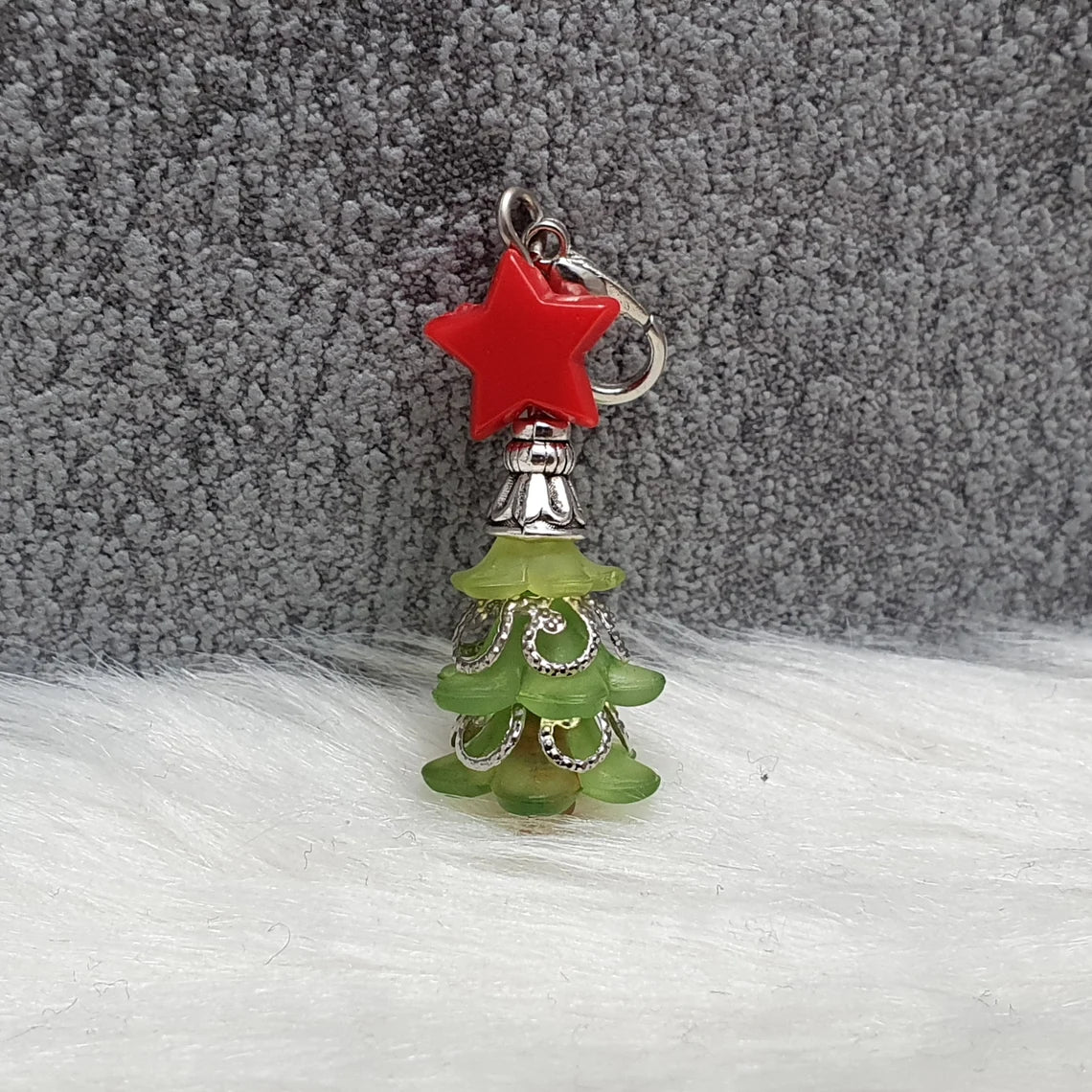 Charms Anhänger, Tannenbaum, Baum, Tanne, Grün