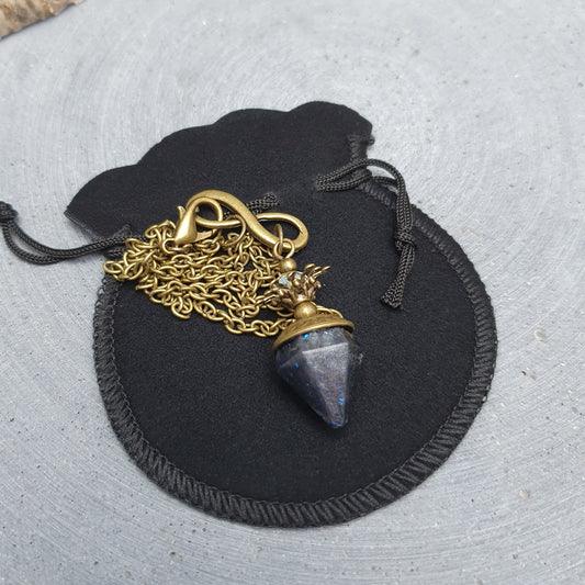 Mini Pendel Pendulum mit Infinity, Universe Blau