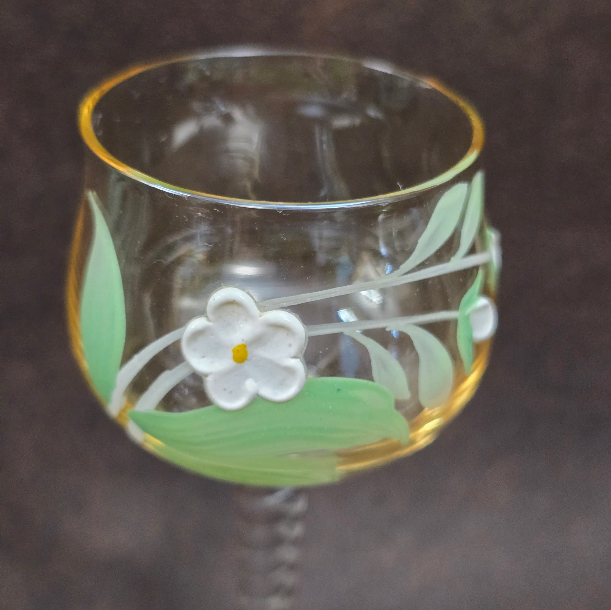 Exklusives Likörset mit Karaffe & 6 mundgeblasenen Gläsern aus Böhmen, 1950er/60er. Jedes Glas ein Unikat – perfekt für Sammler:innen & Vintageliebhaber:innen!