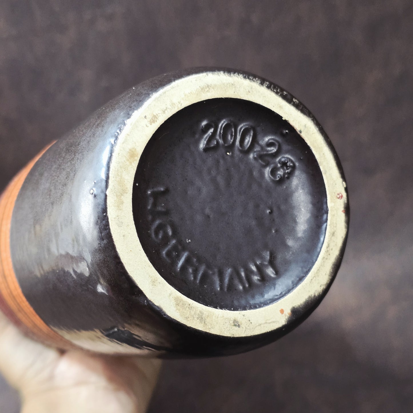 Scheurich Vase 200-28 · Mid-Century Original · Vintage Keramik 1970er