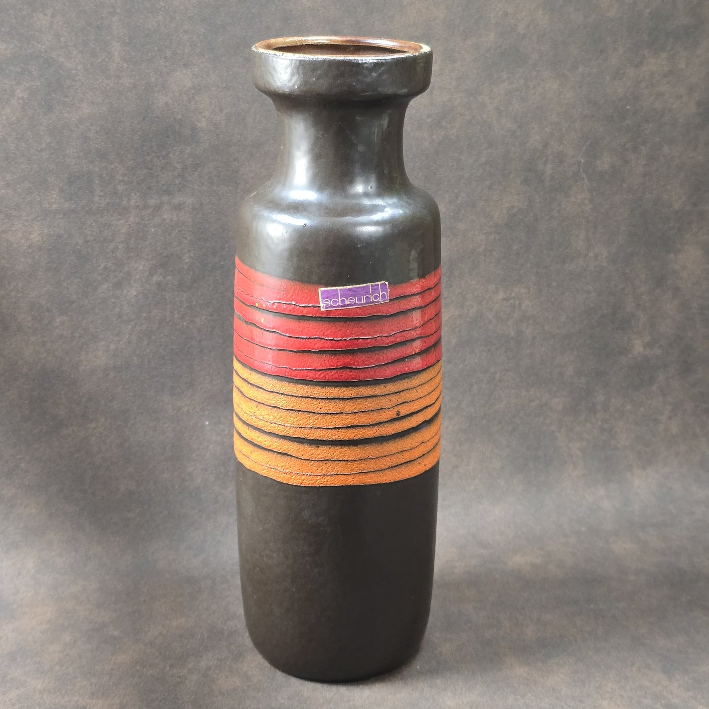 Scheurich Vase 200-28 · Mid-Century Original · Vintage Keramik 1970er