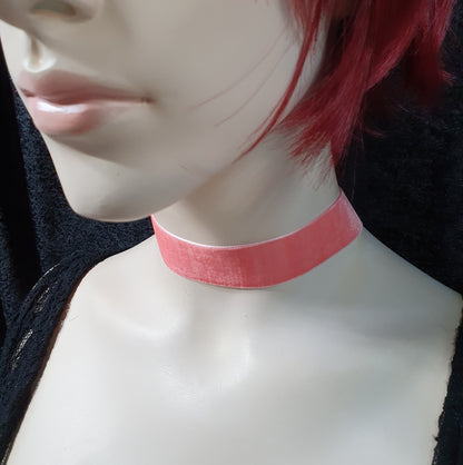 Weicher Choker, Samt, verschiedene Farben, 2,5cm breit